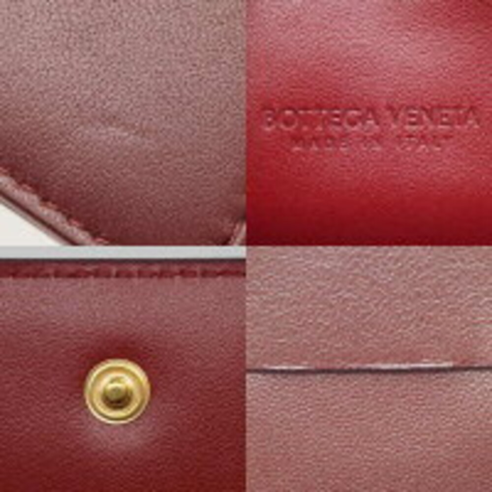 Bottega Veneta Purple Leather Wallet Woven - Picture 7 of 7